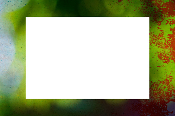Moldura colorida Abastract com espaço vazio para imagem, texto  - Foto, Imagem
