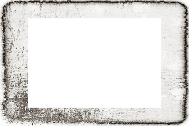 Marco de pared de yeso pintado pelado envejecido grunge viejo con textura agrietada antigua abstracta. Retro Stucco Scratched Pattern. Espacio vacío para imagen, texto. Rectángulo horizontal 3: 2 Aspecto Ratio Banner - Foto, imagen