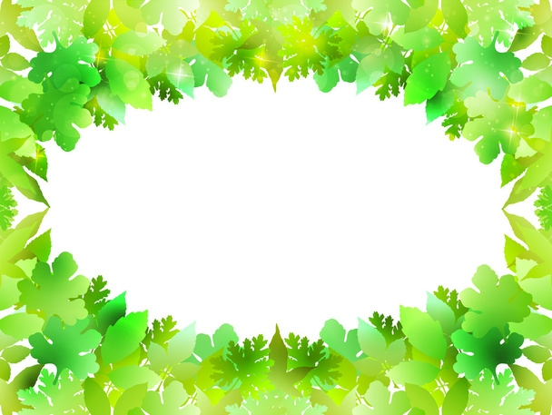Plant leaf background - Vector, Image