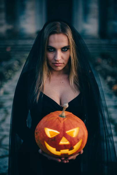 Portrait of a witch. - Foto, Imagem