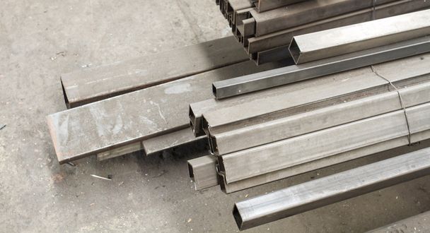 Bars made of carbon steel - Photo, Image