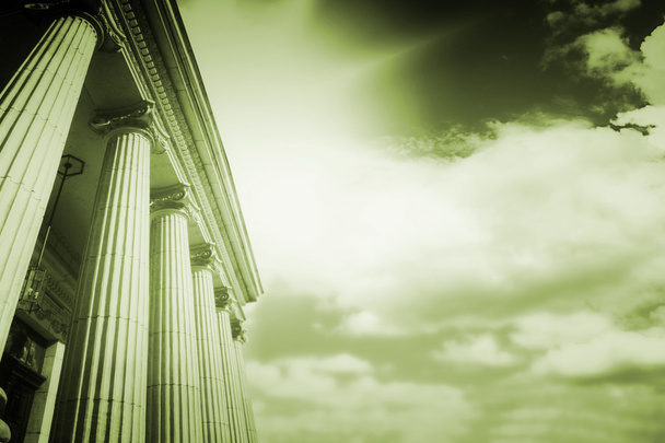 Ελληνική πυλώνες - Φωτογραφία, εικόνα