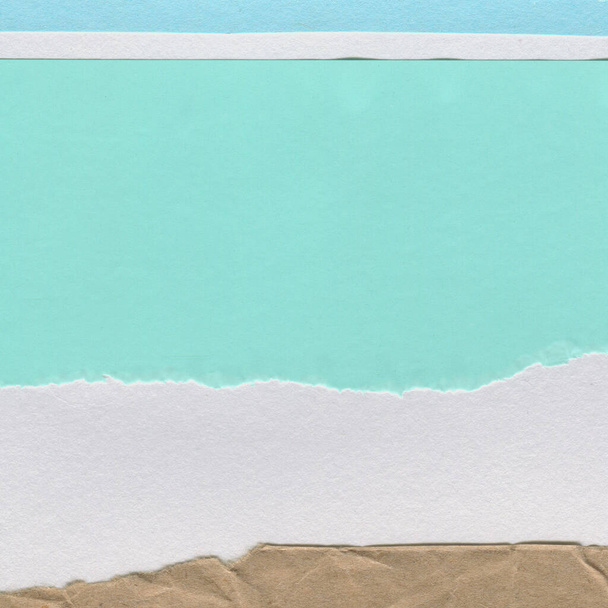 αφηρημένη πολύχρωμη υφή φόντο, κολάζ χαρτί - Φωτογραφία, εικόνα