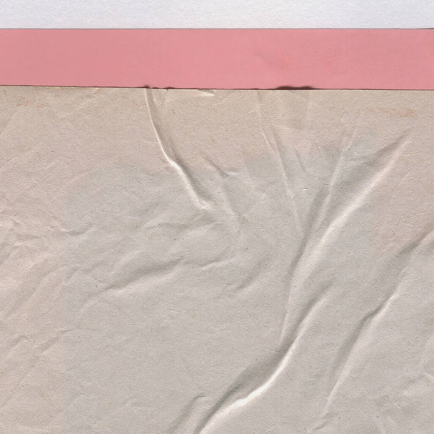 soyut renkli doku arkaplanı, kağıt kolajı - Fotoğraf, Görsel