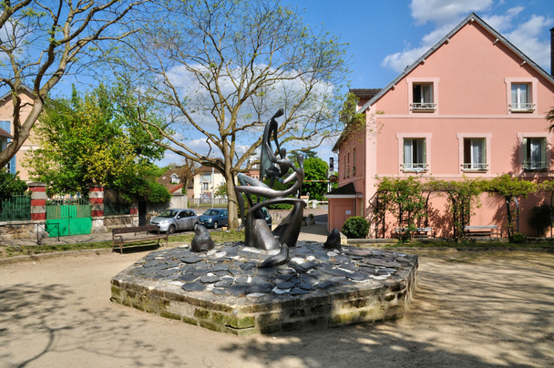 Франція, мальовничому гуцульському селі Вілленн-сюр-Сен  - Фото, зображення