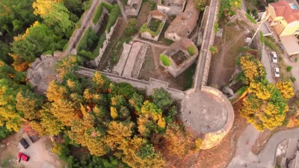 Vista drone da fortaleza Spanjola - Filmagem, Vídeo