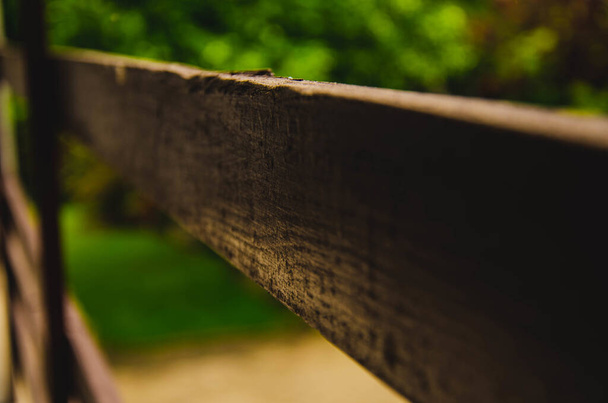 A closeup of a wooden fence surface - Valokuva, kuva