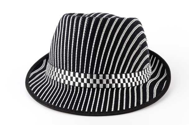 Vintage panama şapka - Fotoğraf, Görsel