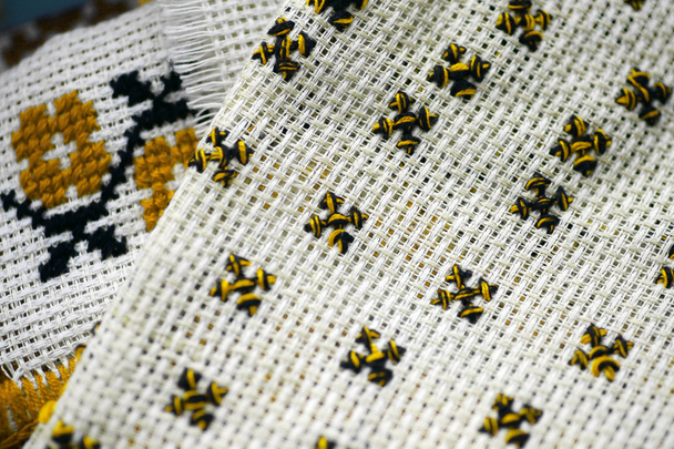 Romence kumaş dokuma - Fotoğraf, Görsel