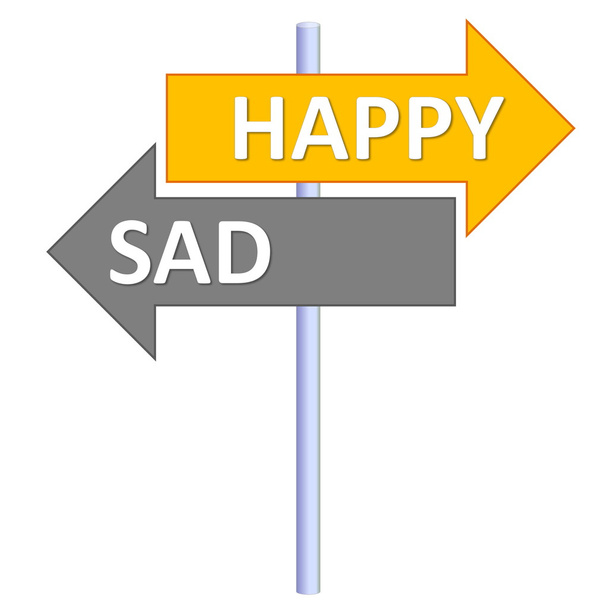 Feliz o triste
 - Foto, imagen