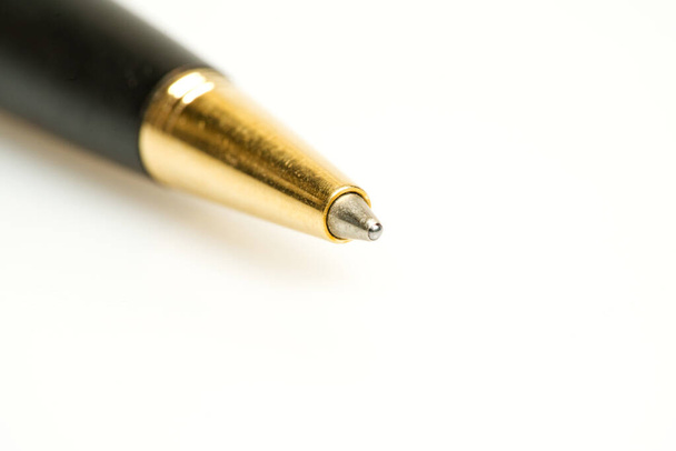 Крупним планом кінчик ручки, макро постріл
 - Фото, зображення