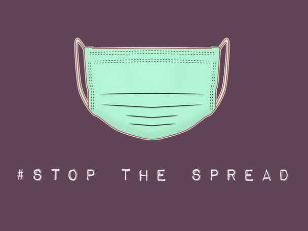 Use Mask Stop The Spread - Photo, Image