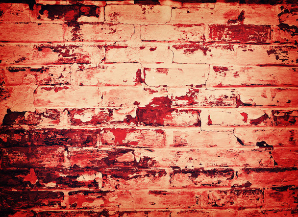 fondo de pared rojo retro - Foto, imagen