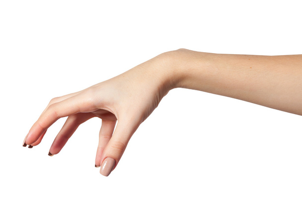 Female hand reaching for something - Фото, зображення