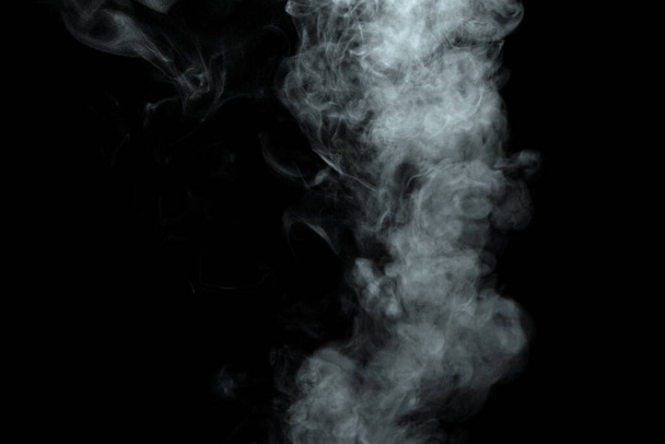 白い黒い煙と抽象的な背景 ロイヤリティフリー写真 画像素材