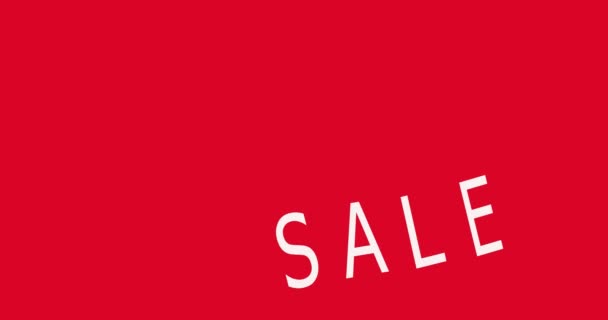 sale background animation, discount offer banner, sale season, mega sale. - Footage, Video