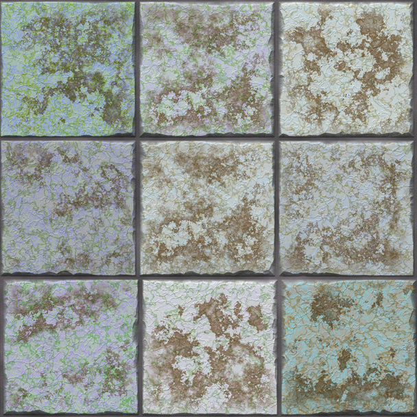 Old textured ceramic tiles - Valokuva, kuva