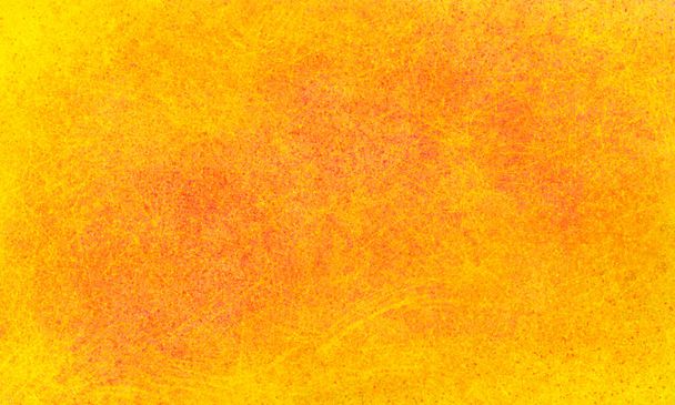 grunge helder abstract geel oranje korrelige shabby gekrast achtergrond. Het effect van een oud gekrast oppervlak. Universele achtergrond voor banners, brochures, kaarten, flyers. - Foto, afbeelding