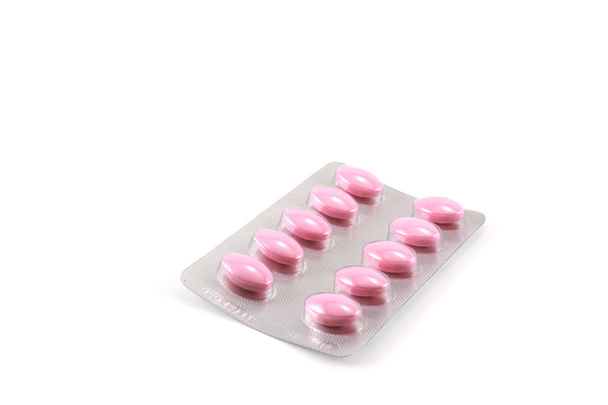 Φάρμακα σε λευκό φόντο - Φωτογραφία, εικόνα