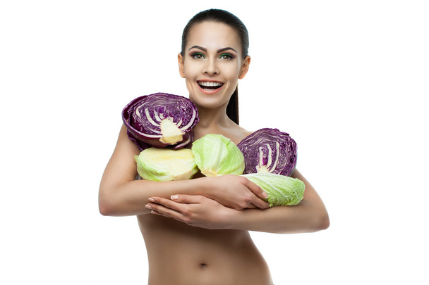 healthy nutrition and vitamins - Foto, imagen