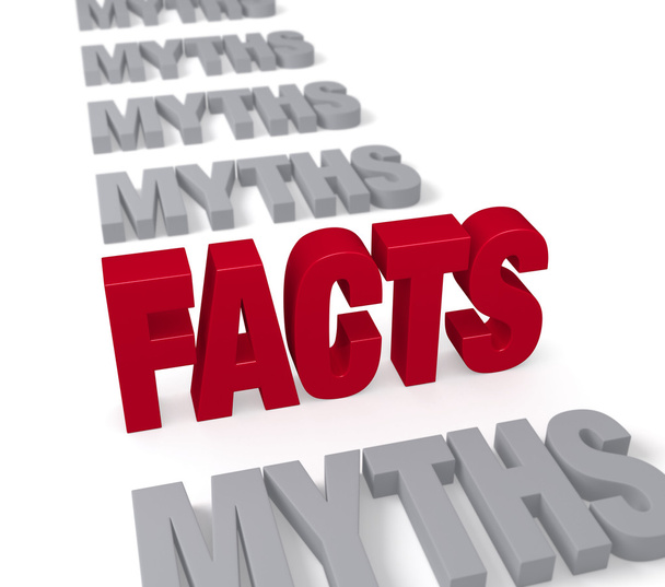 tények felállni a mítoszok - Fotó, kép