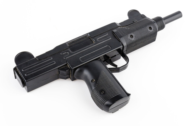 Pistolet plastique noir
 - Photo, image