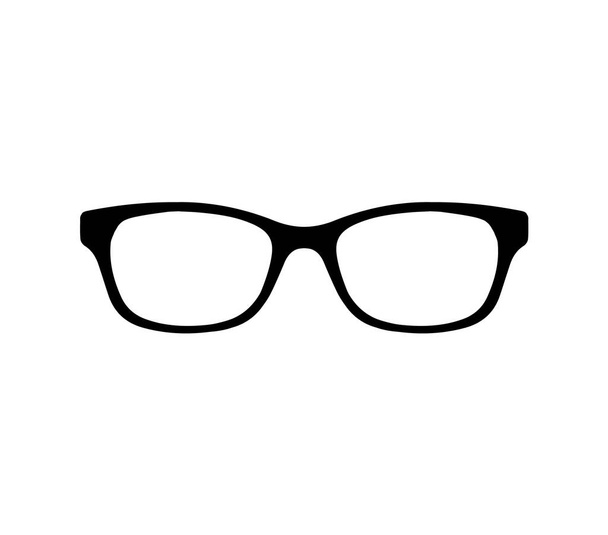 Παλιομοδίτικα γυαλιά. Ποτήρια αντίκα - Διάνυσμα, εικόνα