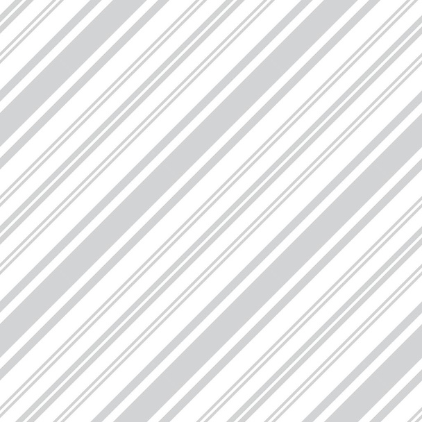Witte diagonaal gestreepte naadloze patroon achtergrond geschikt voor mode textiel, graphics - Vector, afbeelding