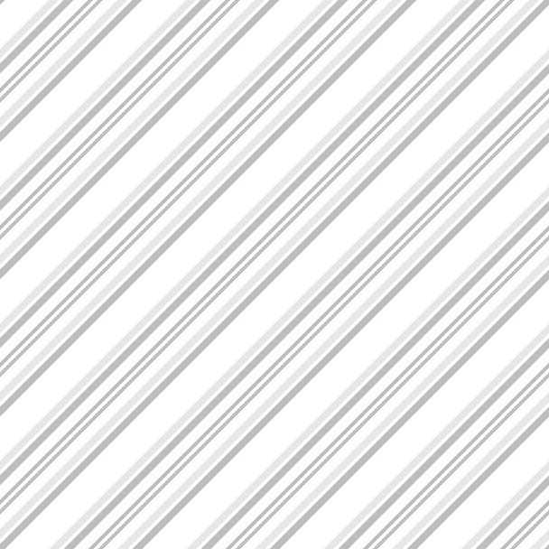 Witte diagonaal gestreepte naadloze patroon achtergrond geschikt voor mode textiel, graphics - Vector, afbeelding