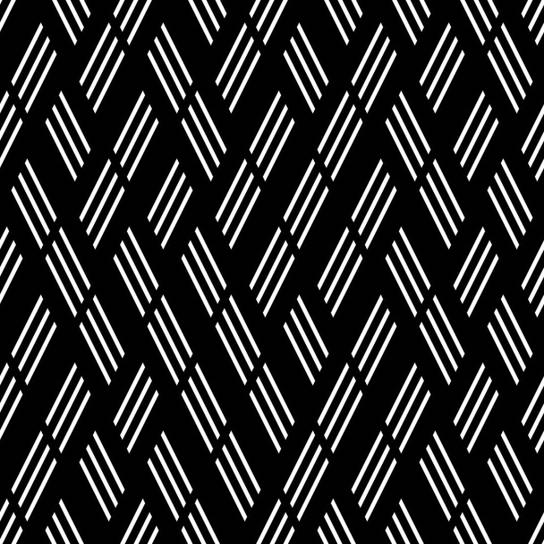 Patrón sin costura con segmentos blancos oblicuos - Vector, Imagen