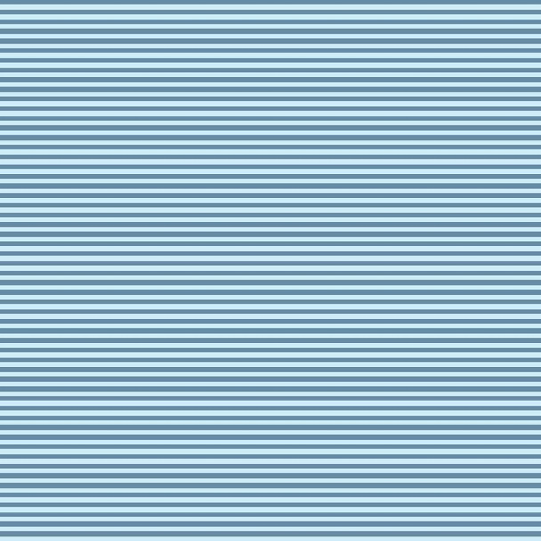Sky blue horizontal striped seamless pattern background suitable for fashion textiles, graphics - Vecteur, image
