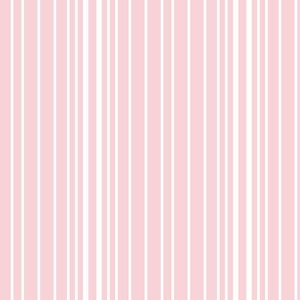 Rosa vertikal gestreifte nahtlose Muster Hintergrund geeignet für Modetextilien, Grafiken - Vektor, Bild