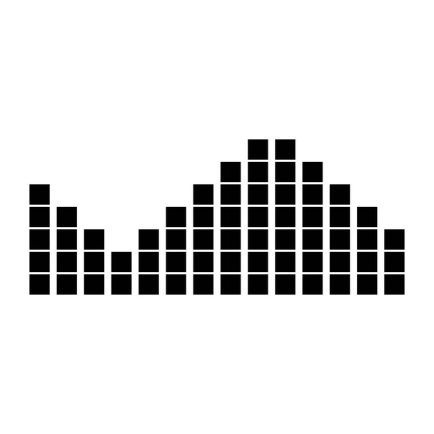 логотип звуковой волны  - Вектор,изображение