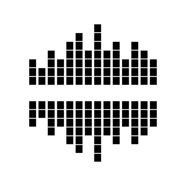 sound wave music logo  - Vector, Image