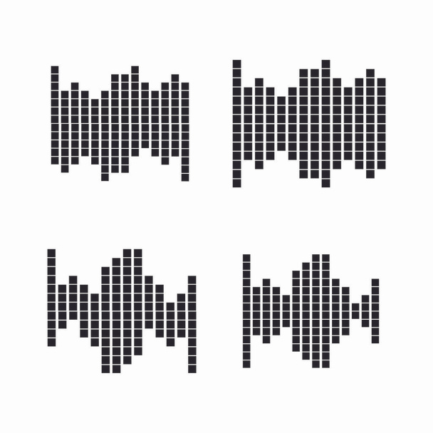 логотип звуковой волны  - Вектор,изображение