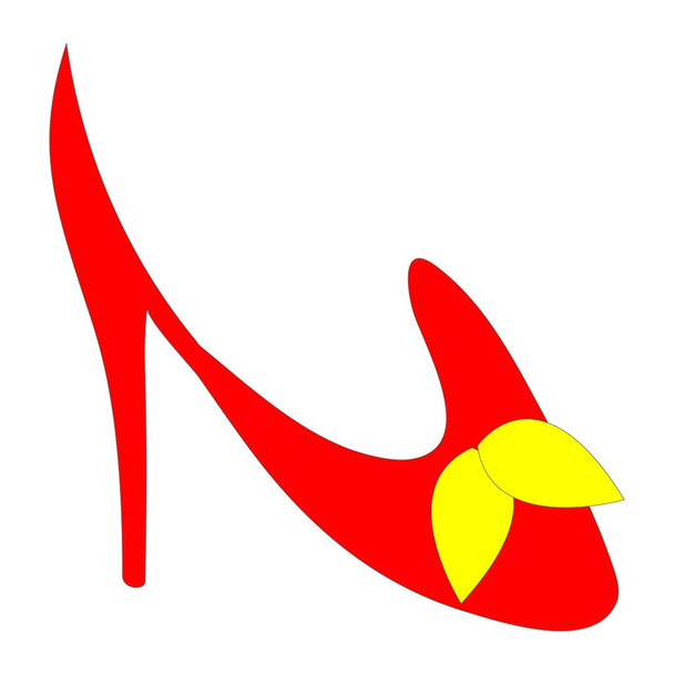 shoes logo stock illustration design - Vector, Image