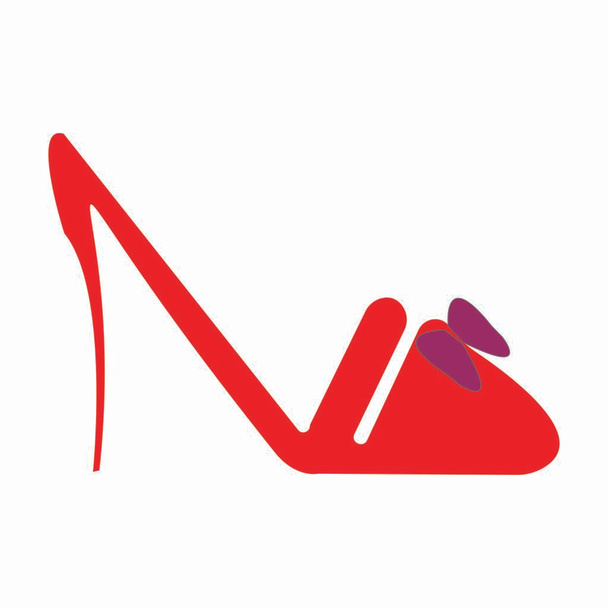 obuv logo stock ilustrace design - Vektor, obrázek