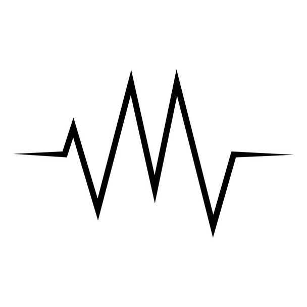 дизайн ілюстрації логотипу звукової хвилі
 - Вектор, зображення