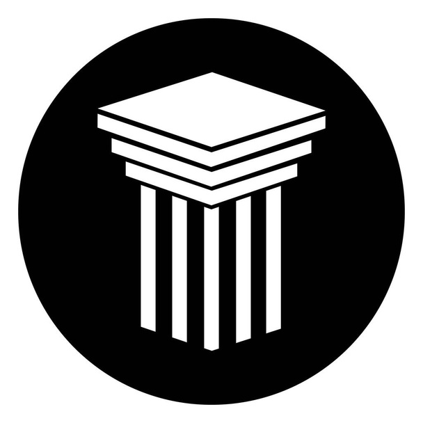 pilíř logo stock vektor šablona - Vektor, obrázek