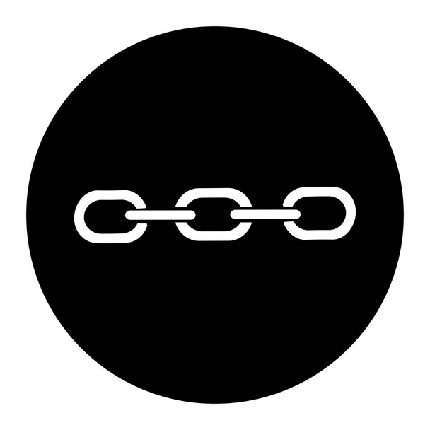 chain logo stock illustration design - Vector, Image