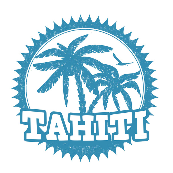 Timbre Tahiti
 - Vecteur, image