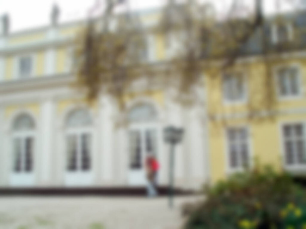 Defocused photography. Bonn Old Town streets and architecture, Germany. Blurred background copy space for your design - Photo, Image