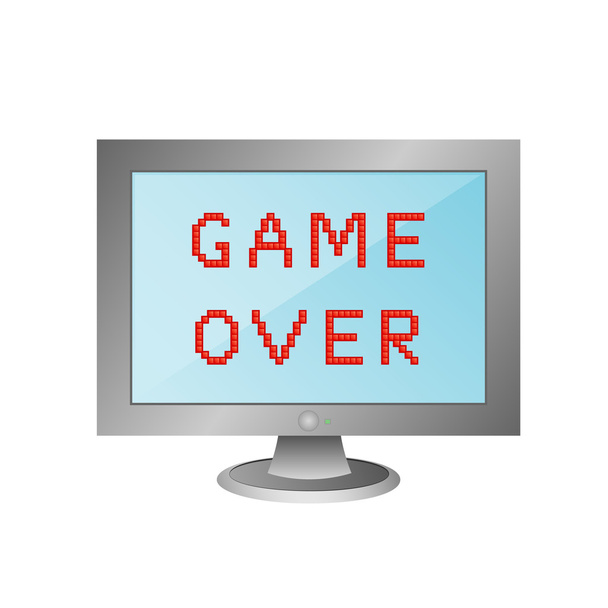 Game over - Vektor, obrázek