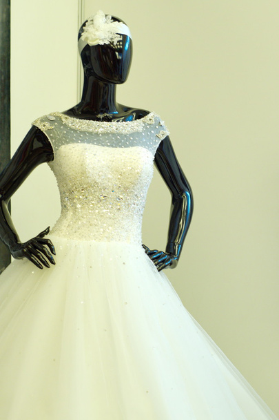 Свадебное белое платье
 - Фото, изображение
