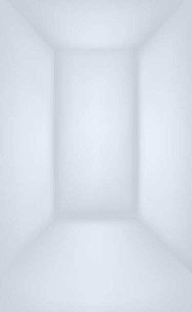 Белая и серая комната фоновая студия - Векторная иллюстрация - Вектор,изображение