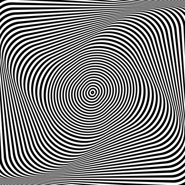  Torsion illusion. Abstract op art background. - Vector, Image