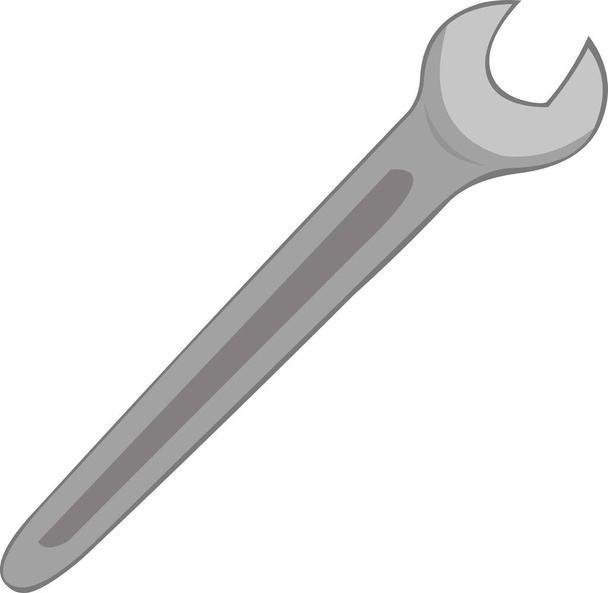 Wektor ilustracja emotikon narzędzie klucz - Wektor, obraz