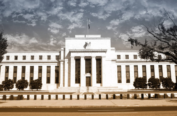 Bâtiment de la Réserve fédérale à Washington DC, États-Unis, FED - Photo, image