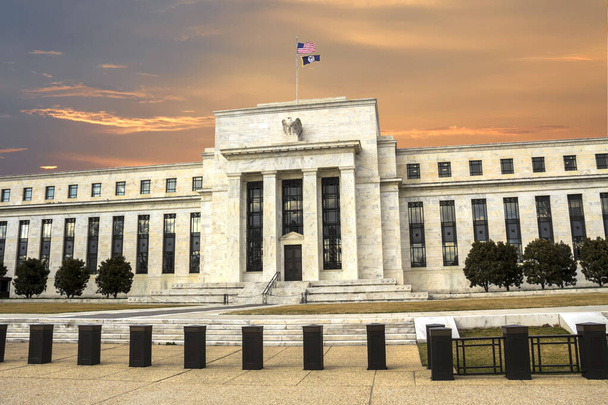 Federal Reserve Building ve Washingtonu DC, Spojené státy americké, FED - Fotografie, Obrázek