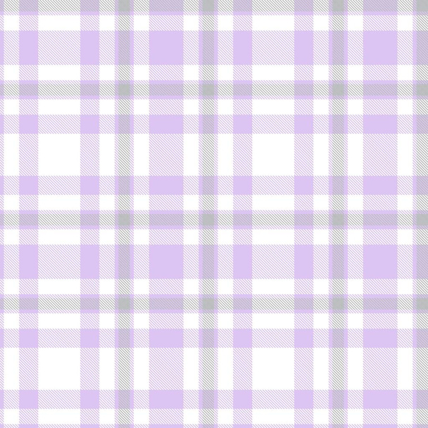 Patrón sin costura texturizado a cuadros Purple Glen adecuado para textiles y gráficos de moda
 - Vector, Imagen
